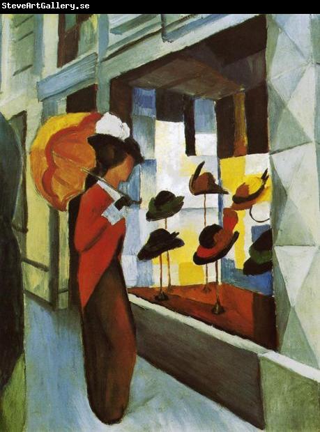 August Macke Hutladen